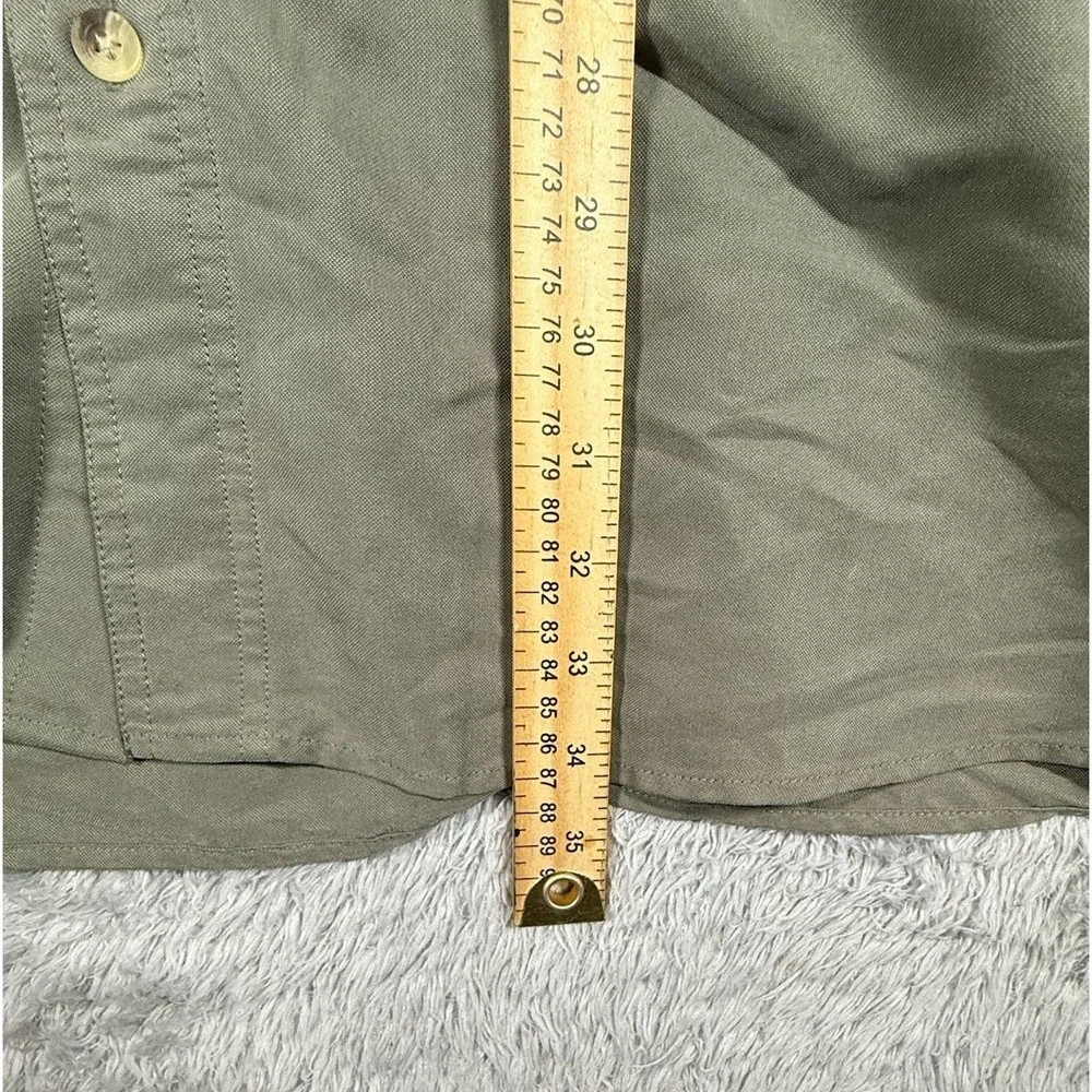 THE NORTH FACE‎ Shirt Mens XXL Long Sleeve Button Up Zip Pocket Fishing/Outdoors